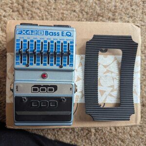 DOD FX42B Bass EQ Pedal 1987-1996